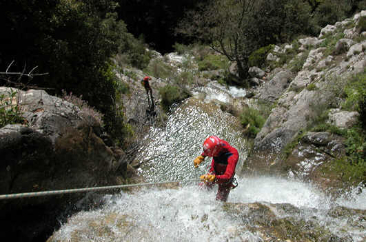 Canyoning au Riou Gourdon (06)